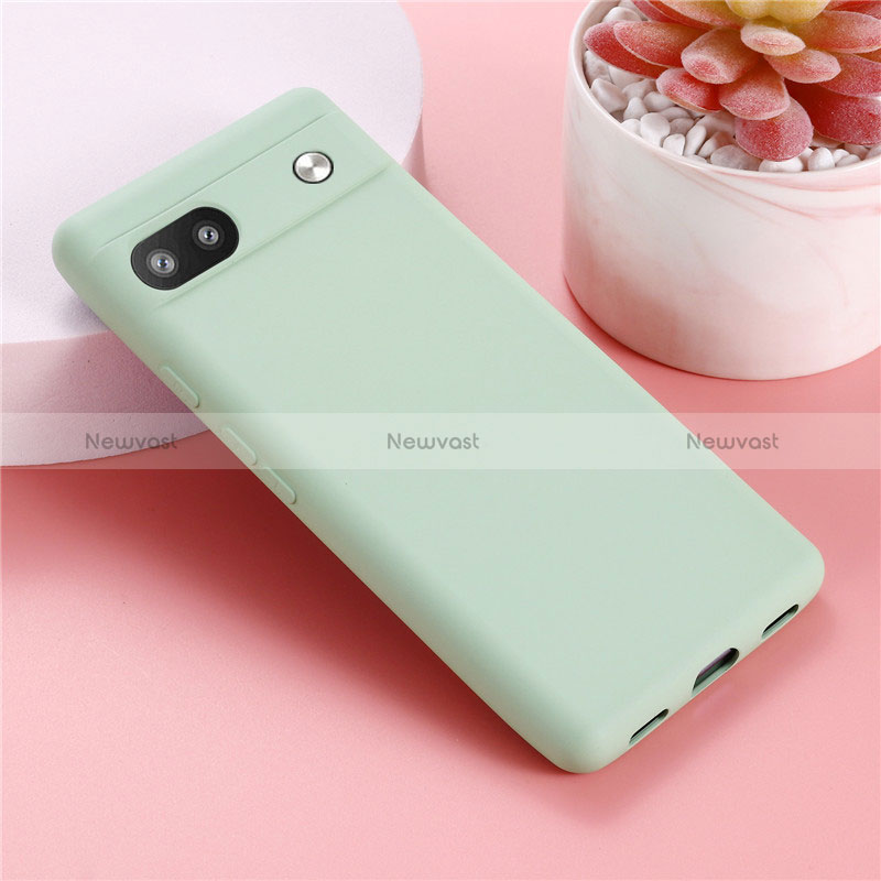 Ultra-thin Silicone Gel Soft Case 360 Degrees Cover for Google Pixel 6a 5G