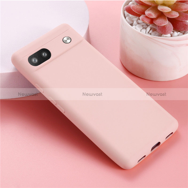 Ultra-thin Silicone Gel Soft Case 360 Degrees Cover for Google Pixel 6a 5G