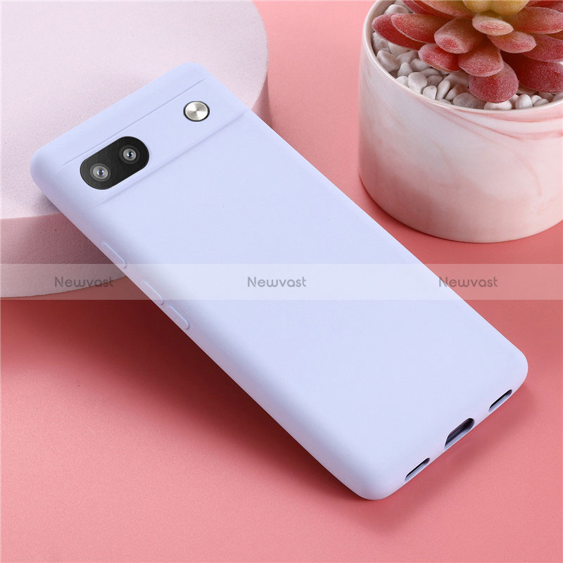 Ultra-thin Silicone Gel Soft Case 360 Degrees Cover for Google Pixel 6a 5G