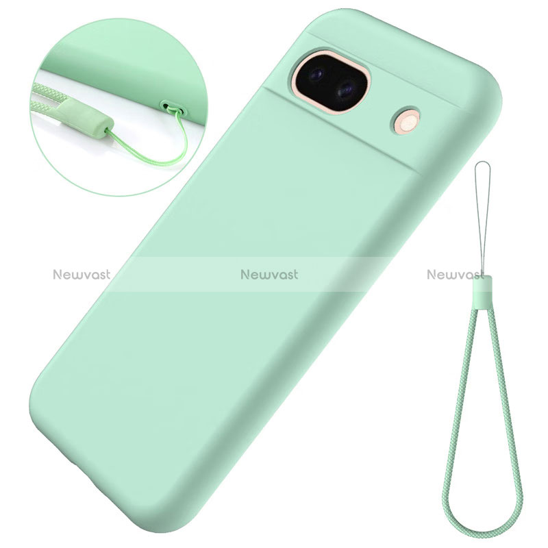 Ultra-thin Silicone Gel Soft Case 360 Degrees Cover for Google Pixel 8a 5G