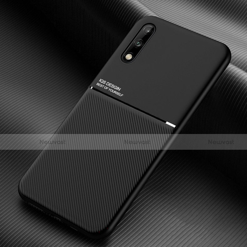 Ultra-thin Silicone Gel Soft Case 360 Degrees Cover for Huawei Enjoy 10 Black