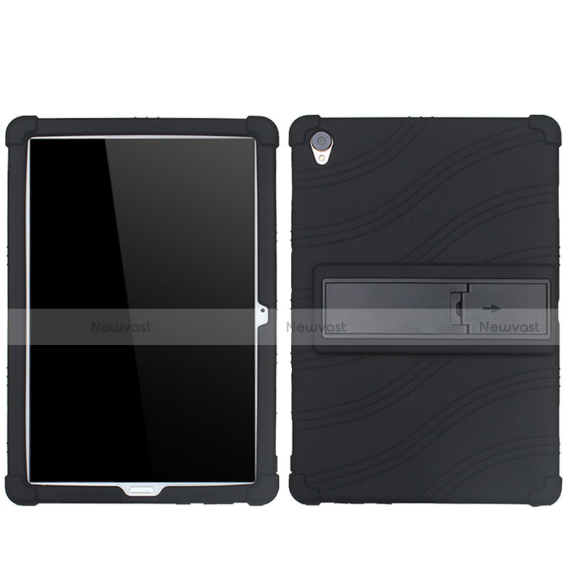 Ultra-thin Silicone Gel Soft Case 360 Degrees Cover for Huawei MediaPad M6 10.8 Black