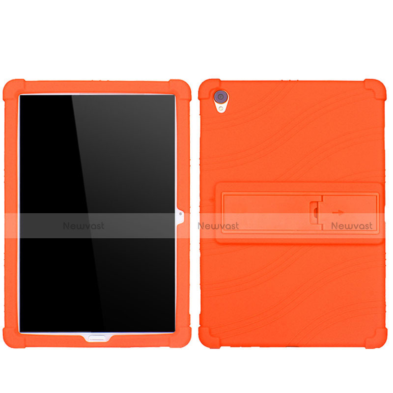 Ultra-thin Silicone Gel Soft Case 360 Degrees Cover for Huawei MediaPad M6 10.8 Orange