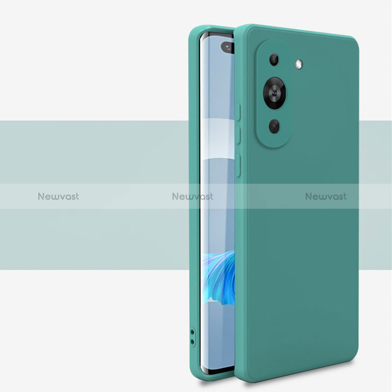 Ultra-thin Silicone Gel Soft Case 360 Degrees Cover for Huawei Nova 10 Pro Green