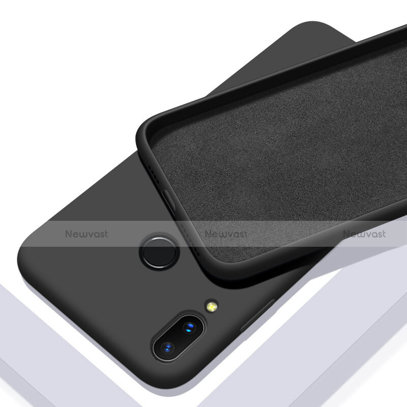 Ultra-thin Silicone Gel Soft Case 360 Degrees Cover for Huawei Nova 3i Black