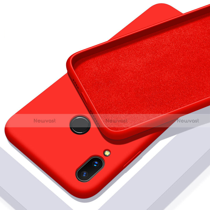 Ultra-thin Silicone Gel Soft Case 360 Degrees Cover for Huawei Nova 3i Red