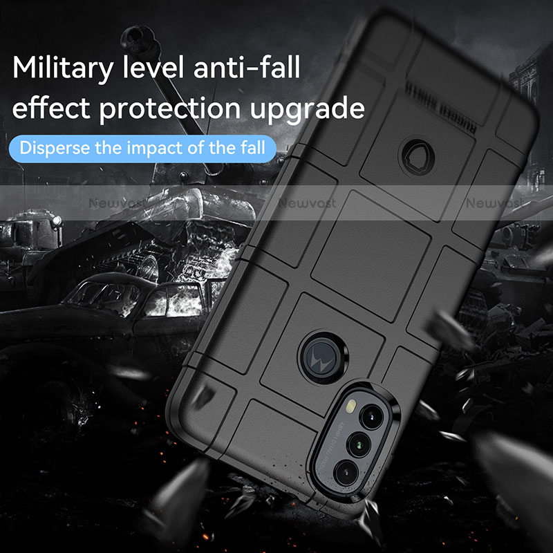 Ultra-thin Silicone Gel Soft Case 360 Degrees Cover for Motorola Moto E40