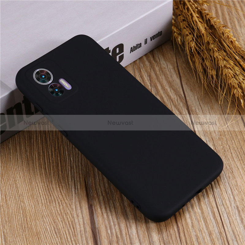 Ultra-thin Silicone Gel Soft Case 360 Degrees Cover for Motorola Moto Edge 30 Lite 5G Black