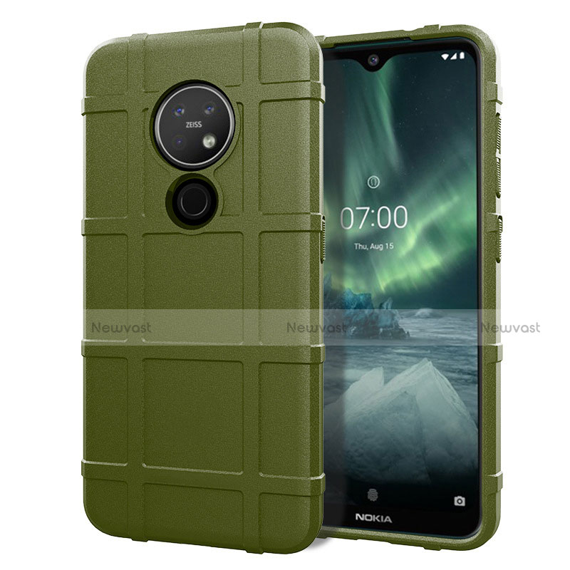 Ultra-thin Silicone Gel Soft Case 360 Degrees Cover for Nokia 7.2