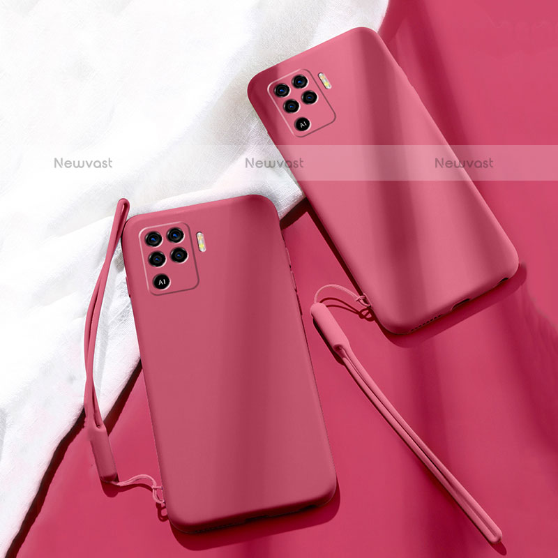 Ultra-thin Silicone Gel Soft Case 360 Degrees Cover for Oppo A94 4G