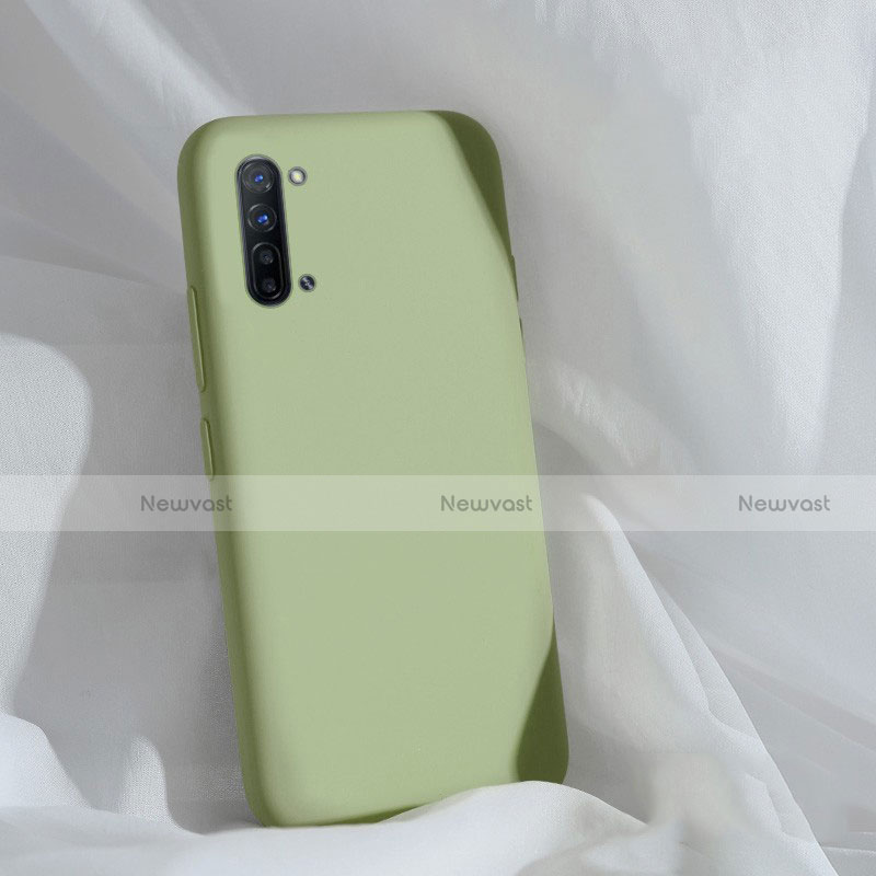 Ultra-thin Silicone Gel Soft Case 360 Degrees Cover for Oppo F15 Green