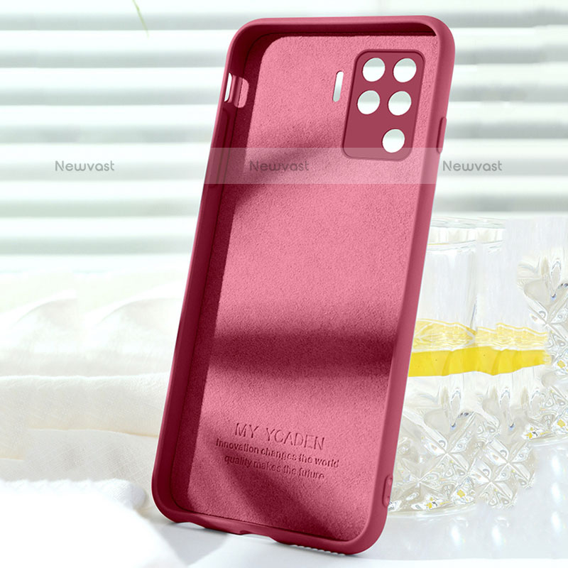 Ultra-thin Silicone Gel Soft Case 360 Degrees Cover for Oppo F19 Pro