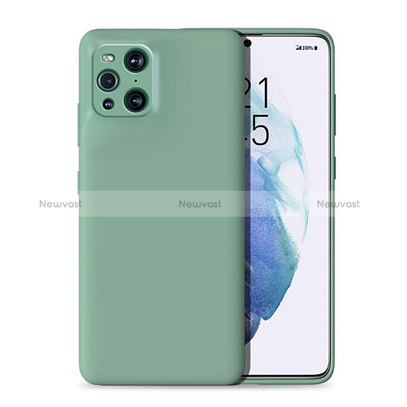 Ultra-thin Silicone Gel Soft Case 360 Degrees Cover for Oppo Find X3 5G