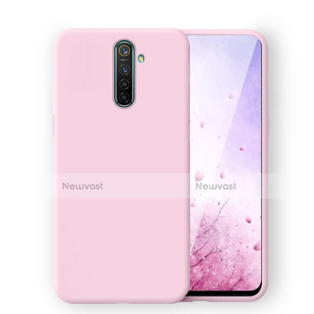 Ultra-thin Silicone Gel Soft Case 360 Degrees Cover for Oppo Reno Ace Pink