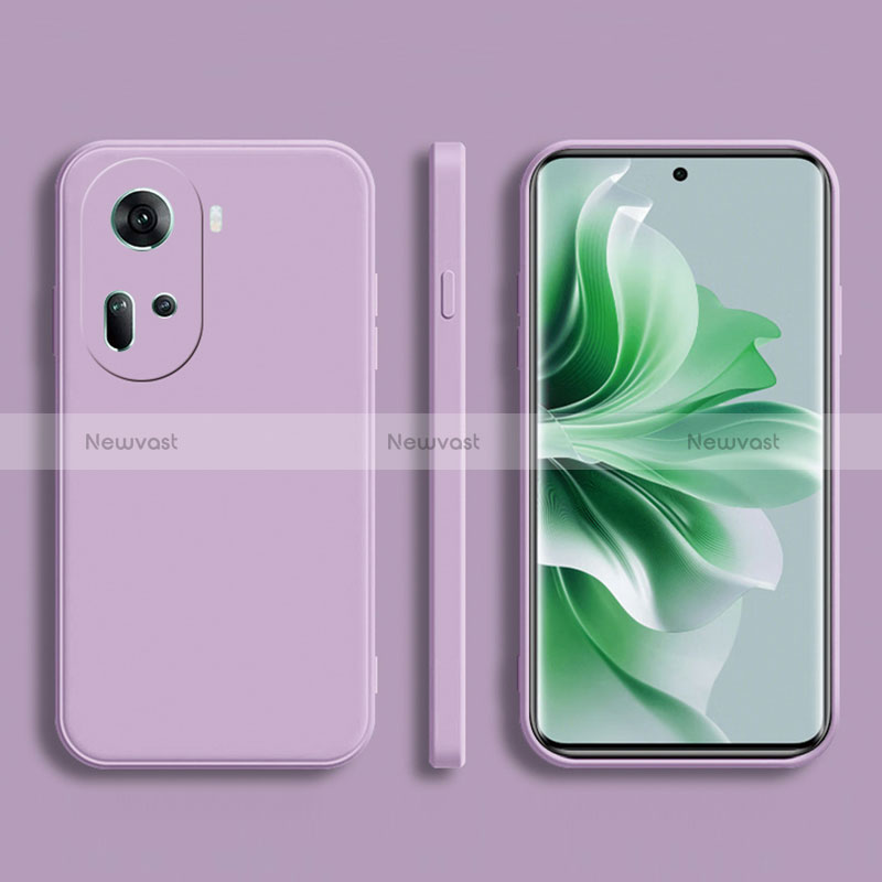 Ultra-thin Silicone Gel Soft Case 360 Degrees Cover for Oppo Reno11 5G