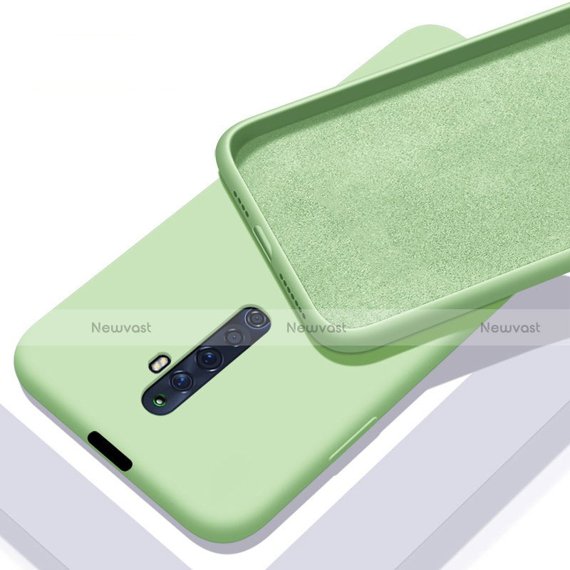 Ultra-thin Silicone Gel Soft Case 360 Degrees Cover for Oppo Reno2 Z Green