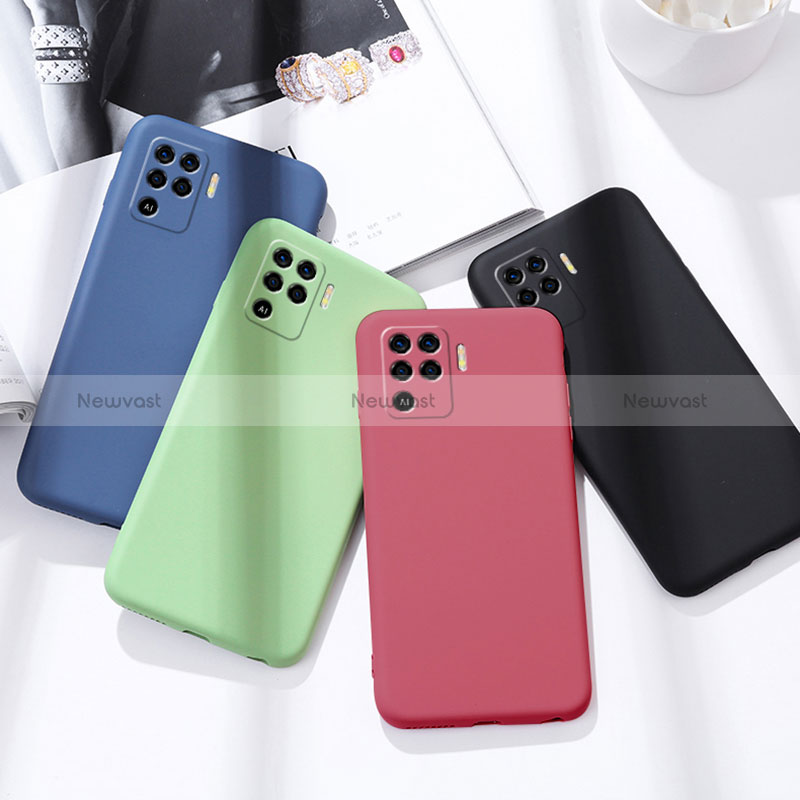 Ultra-thin Silicone Gel Soft Case 360 Degrees Cover for Oppo Reno5 Lite