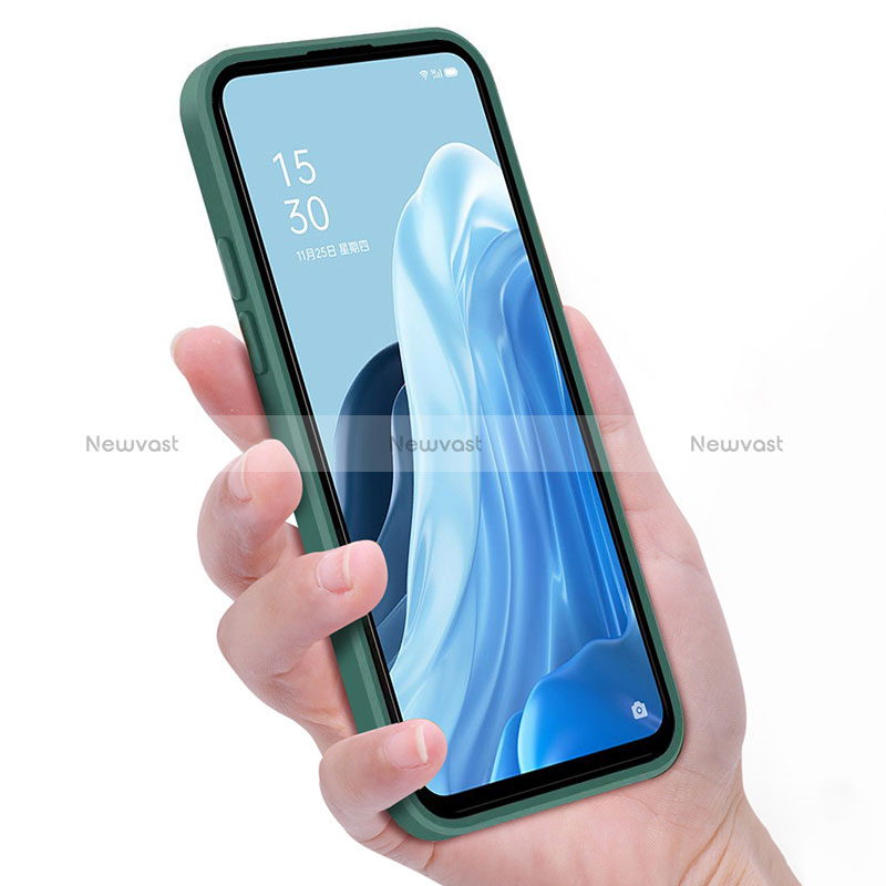 Ultra-thin Silicone Gel Soft Case 360 Degrees Cover for Oppo Reno8 5G