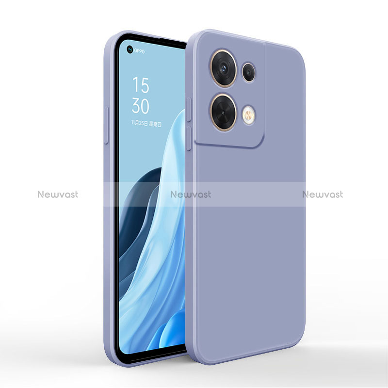 Ultra-thin Silicone Gel Soft Case 360 Degrees Cover for Oppo Reno8 5G