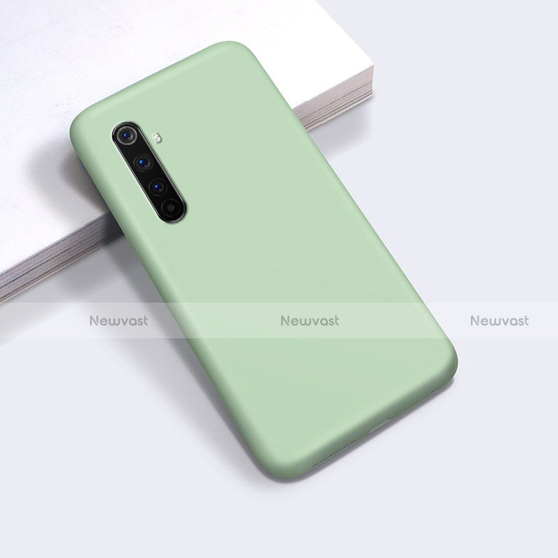 Ultra-thin Silicone Gel Soft Case 360 Degrees Cover for Realme 6 Pro Green