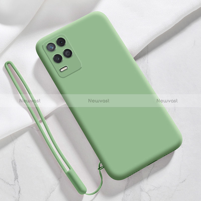 Ultra-thin Silicone Gel Soft Case 360 Degrees Cover for Realme 9 5G India Green