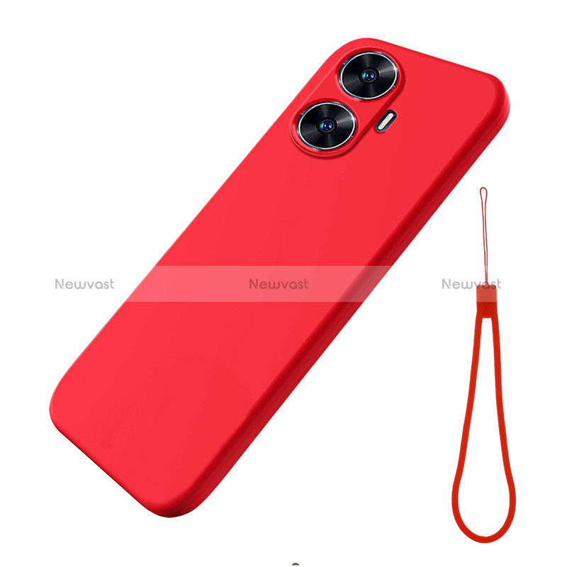 Ultra-thin Silicone Gel Soft Case 360 Degrees Cover for Realme C55