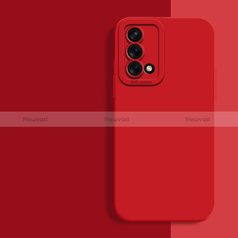 Ultra-thin Silicone Gel Soft Case 360 Degrees Cover for Realme GT Master 5G Red