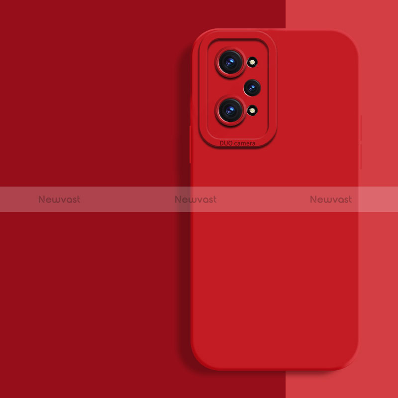 Ultra-thin Silicone Gel Soft Case 360 Degrees Cover for Realme GT Neo 3T 5G Red