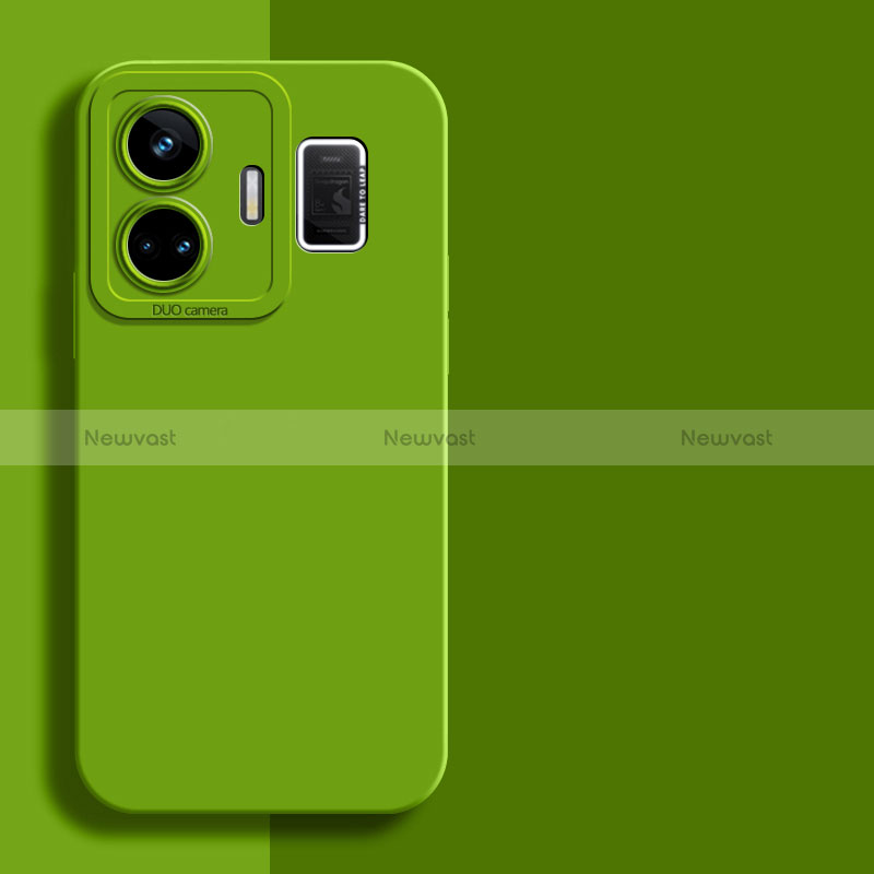 Ultra-thin Silicone Gel Soft Case 360 Degrees Cover for Realme GT Neo5 5G Green