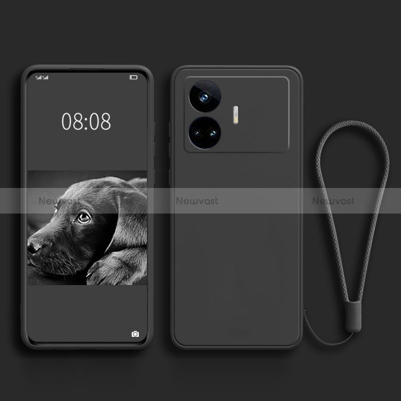 Ultra-thin Silicone Gel Soft Case 360 Degrees Cover for Realme GT Neo5 SE 5G Black