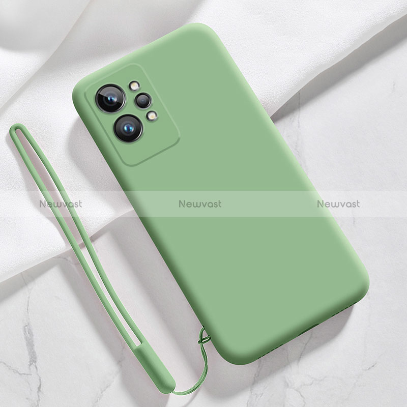 Ultra-thin Silicone Gel Soft Case 360 Degrees Cover for Realme GT2 Pro 5G Green