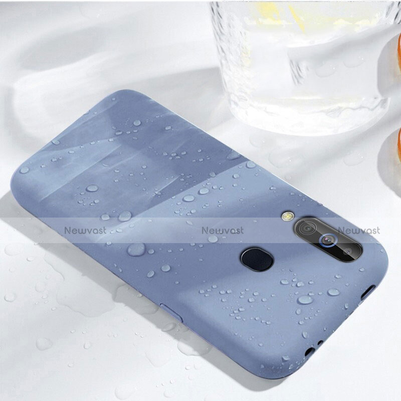 Ultra-thin Silicone Gel Soft Case 360 Degrees Cover for Samsung Galaxy A60