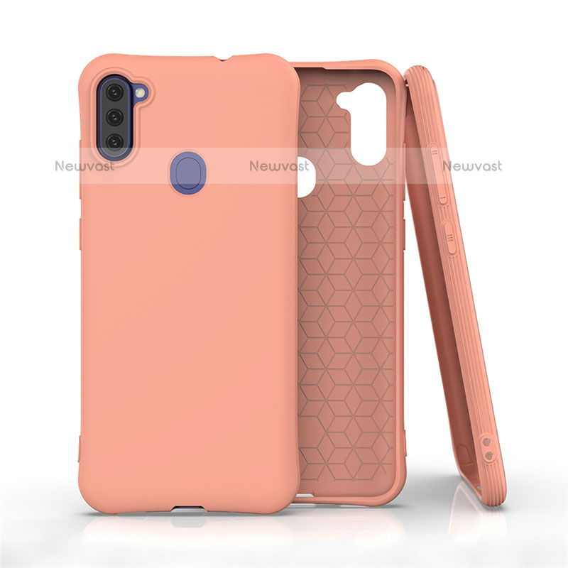 Ultra-thin Silicone Gel Soft Case 360 Degrees Cover for Samsung Galaxy M11