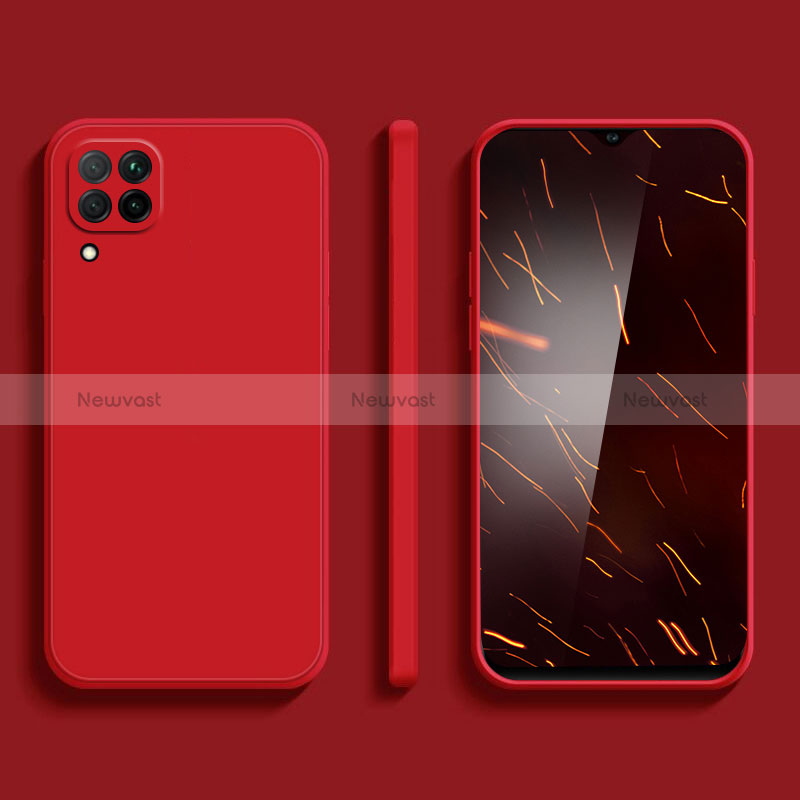 Ultra-thin Silicone Gel Soft Case 360 Degrees Cover for Samsung Galaxy M22 4G Red