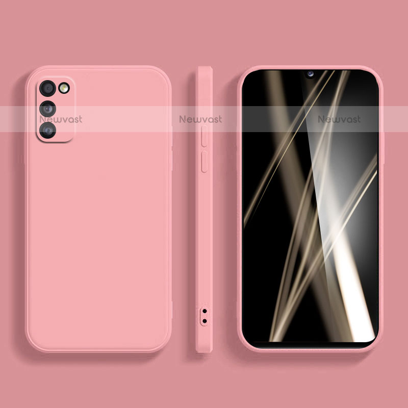 Ultra-thin Silicone Gel Soft Case 360 Degrees Cover for Samsung Galaxy M52 5G Pink