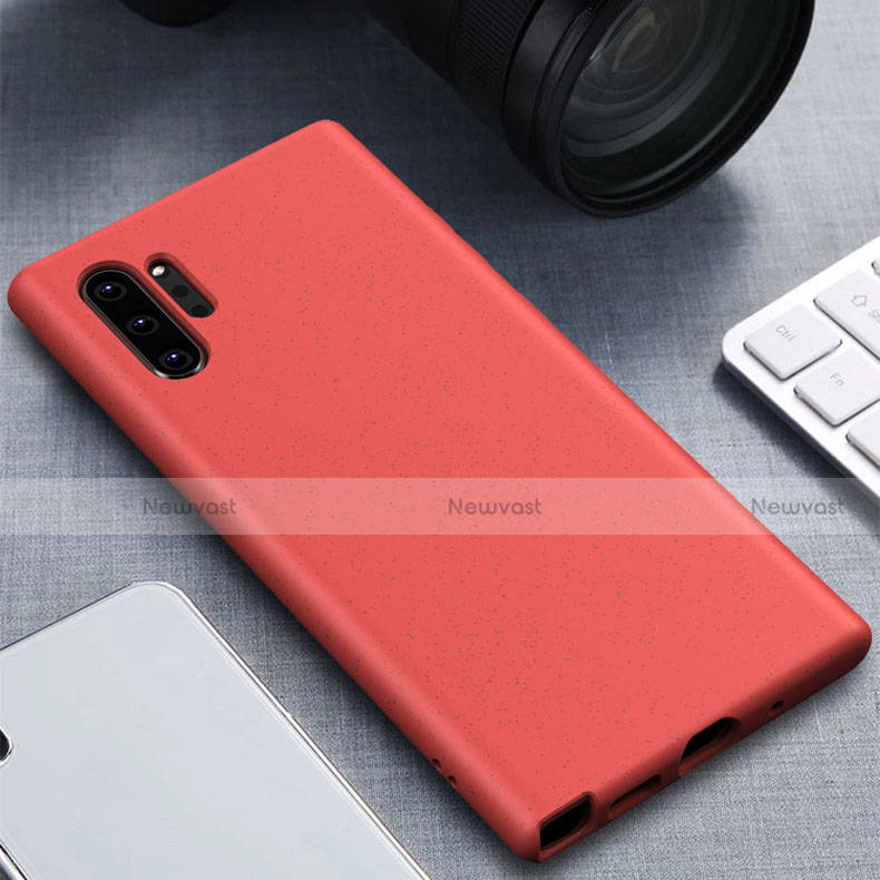 Ultra-thin Silicone Gel Soft Case 360 Degrees Cover for Samsung Galaxy Note 10 Plus Red