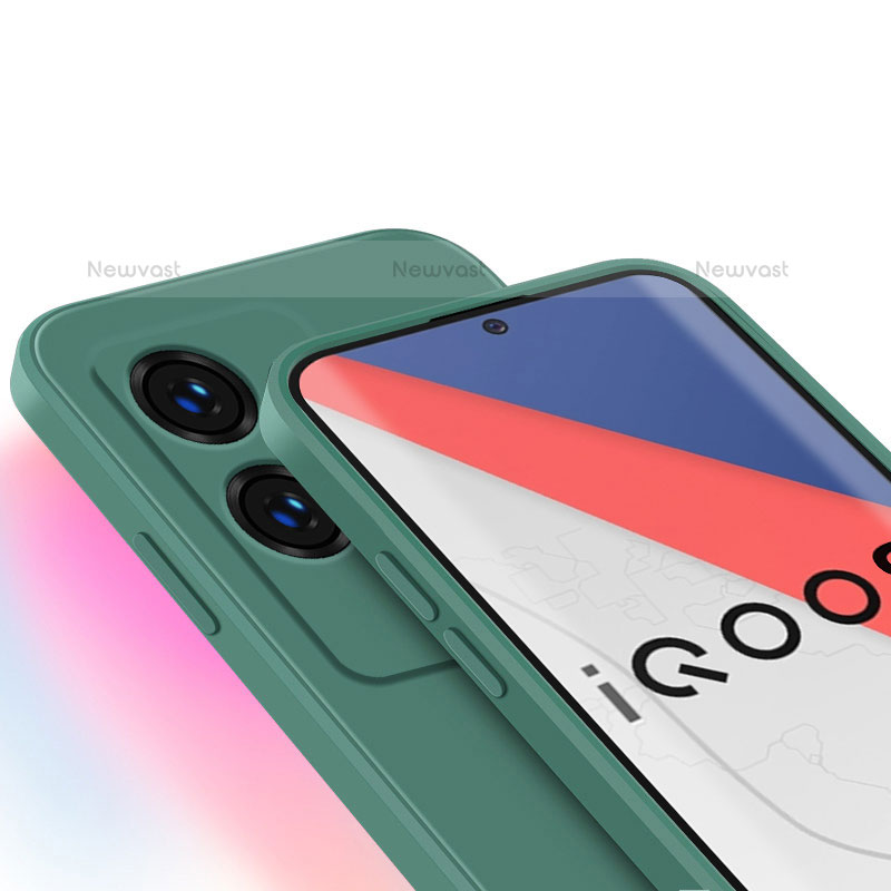 Ultra-thin Silicone Gel Soft Case 360 Degrees Cover for Vivo iQOO 8 Pro 5G