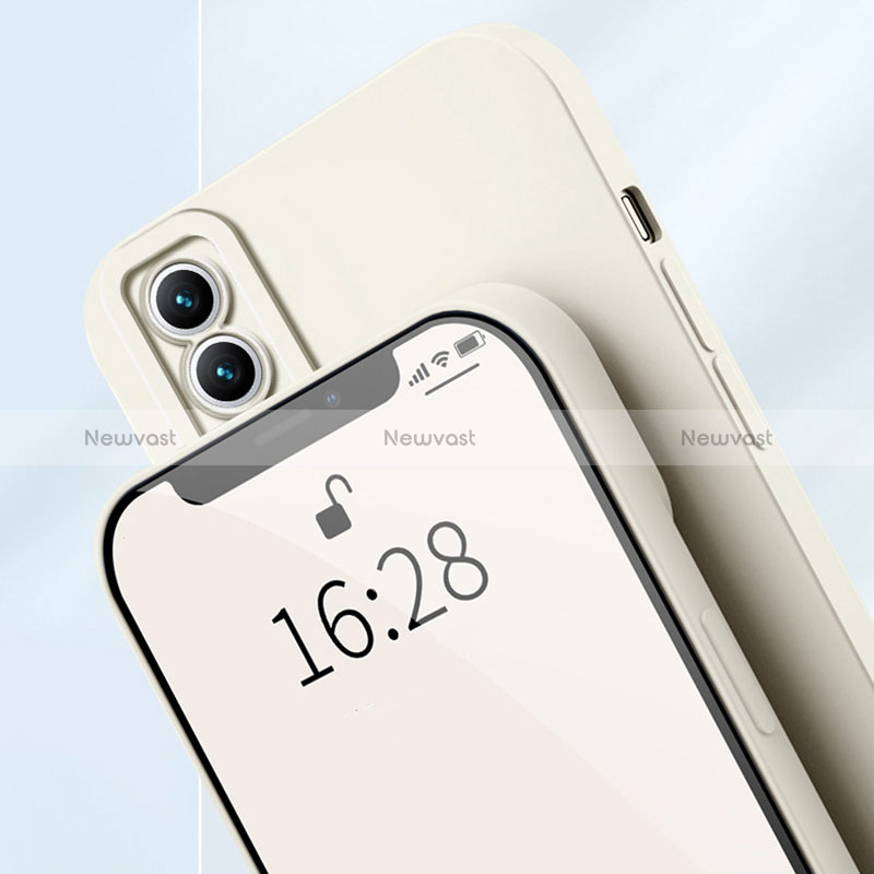 Ultra-thin Silicone Gel Soft Case 360 Degrees Cover for Vivo iQOO Z5x 5G