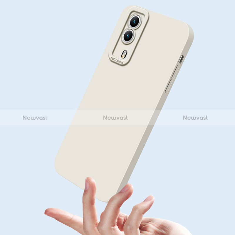 Ultra-thin Silicone Gel Soft Case 360 Degrees Cover for Vivo iQOO Z5x 5G