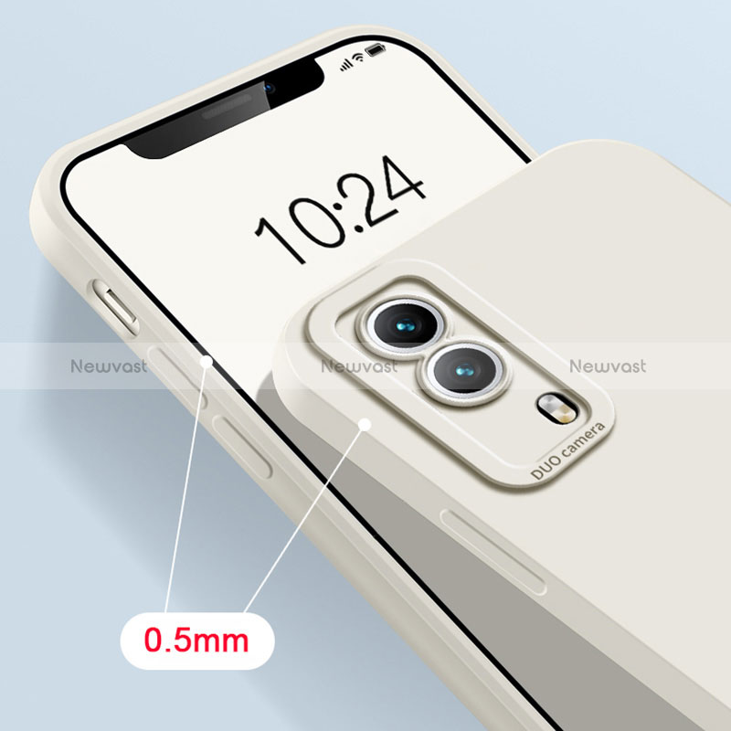 Ultra-thin Silicone Gel Soft Case 360 Degrees Cover for Vivo iQOO Z5x 5G