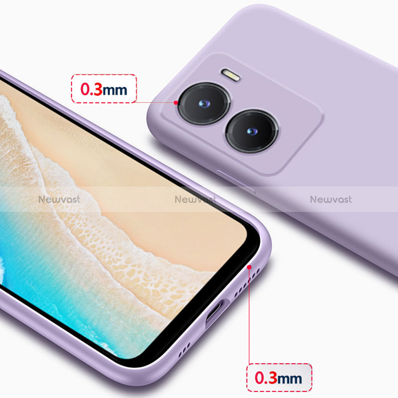 Ultra-thin Silicone Gel Soft Case 360 Degrees Cover for Vivo iQOO Z7i 5G