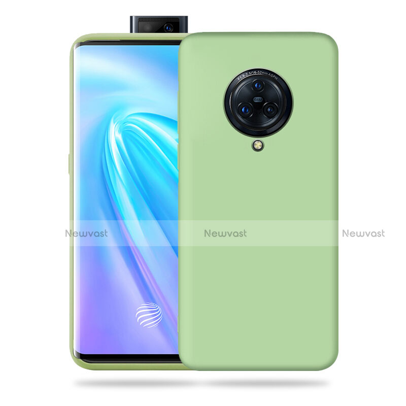 Ultra-thin Silicone Gel Soft Case 360 Degrees Cover for Vivo Nex 3S Green