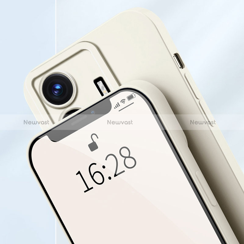 Ultra-thin Silicone Gel Soft Case 360 Degrees Cover for Vivo T1 5G