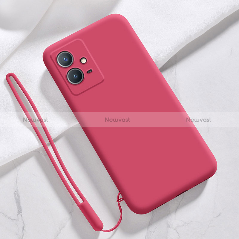 Ultra-thin Silicone Gel Soft Case 360 Degrees Cover for Vivo T1 5G India