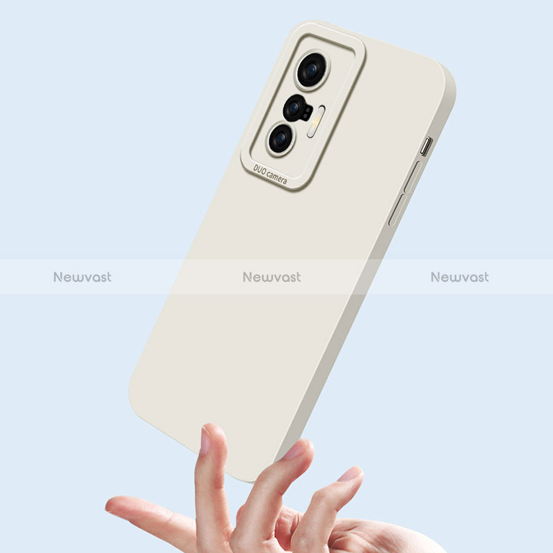 Ultra-thin Silicone Gel Soft Case 360 Degrees Cover for Vivo X70t