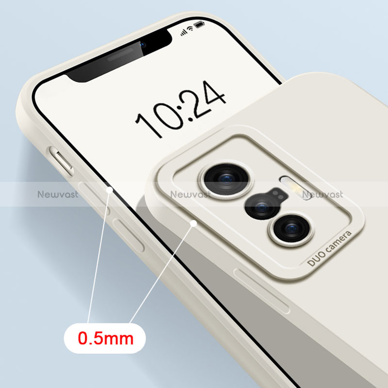 Ultra-thin Silicone Gel Soft Case 360 Degrees Cover for Vivo X70t