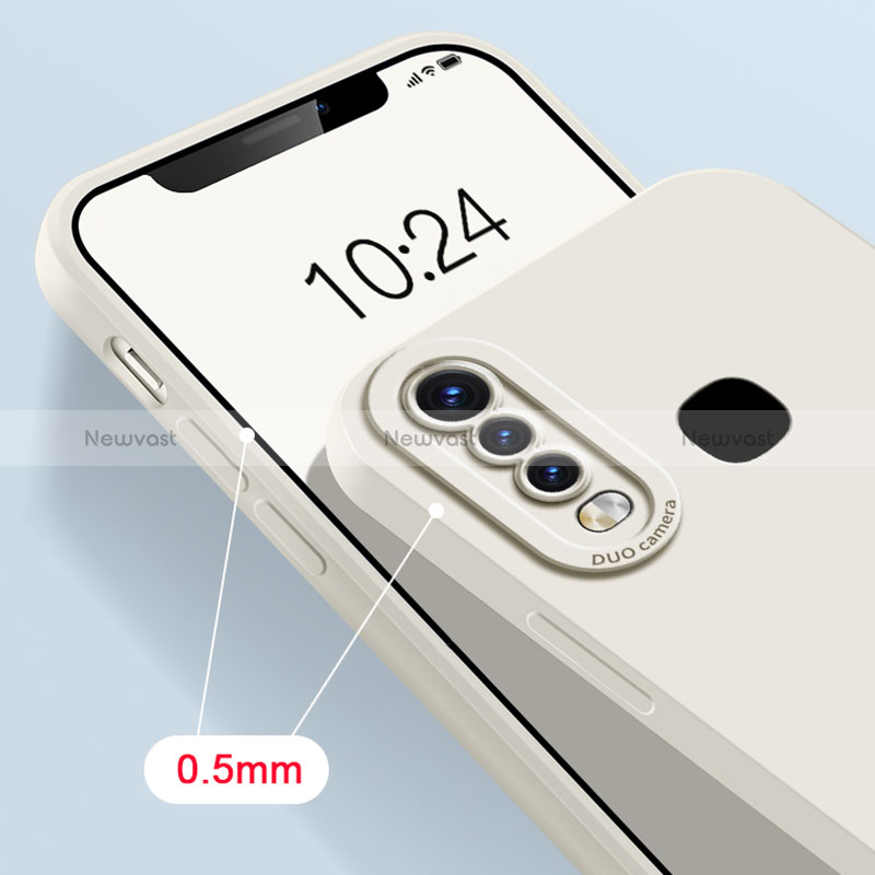 Ultra-thin Silicone Gel Soft Case 360 Degrees Cover for Vivo Y12