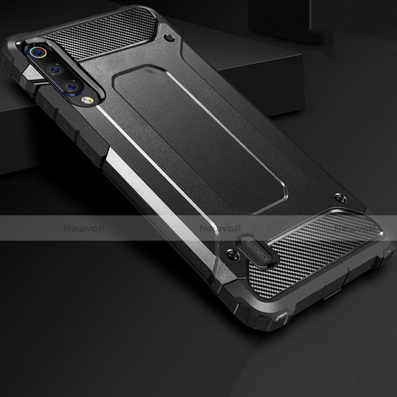 Ultra-thin Silicone Gel Soft Case 360 Degrees Cover for Xiaomi CC9e Black