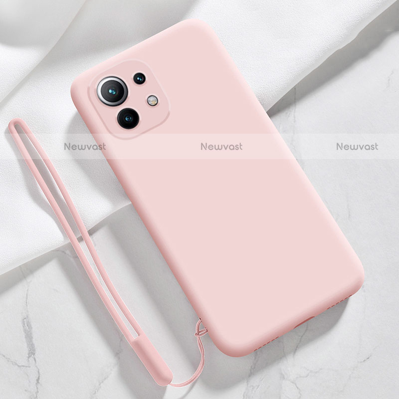 Ultra-thin Silicone Gel Soft Case 360 Degrees Cover for Xiaomi Mi 11 Lite 4G