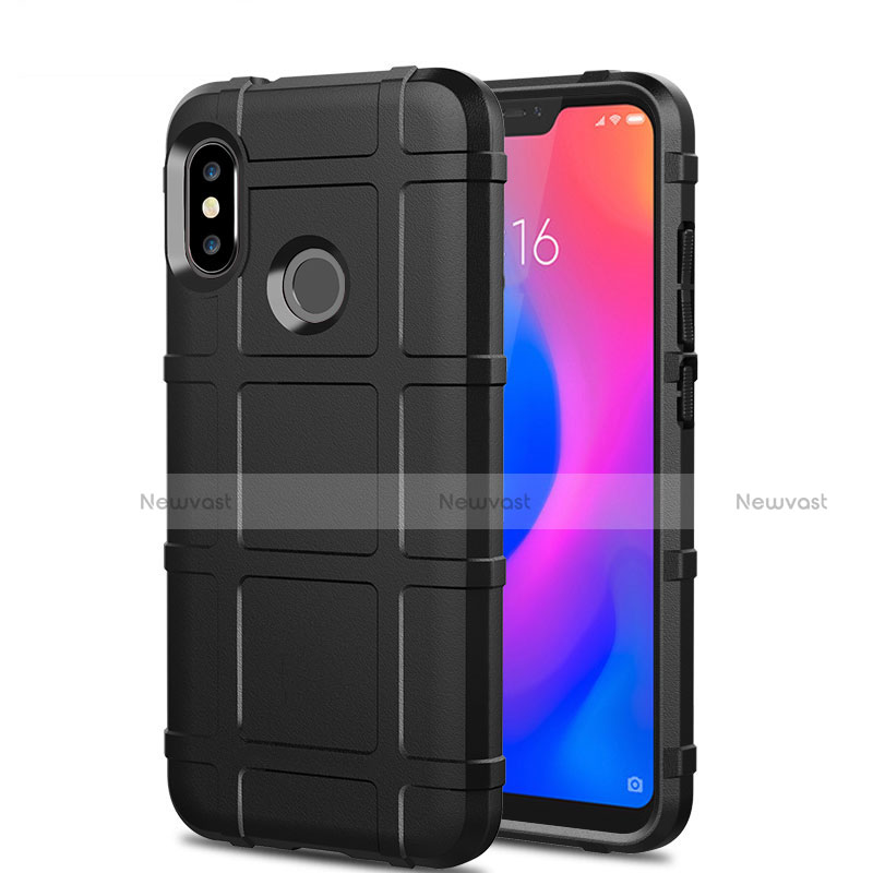 Ultra-thin Silicone Gel Soft Case 360 Degrees Cover for Xiaomi Mi A2 Lite Black